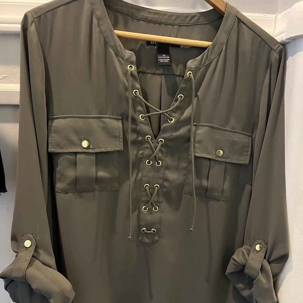 International Concepts size 14 top